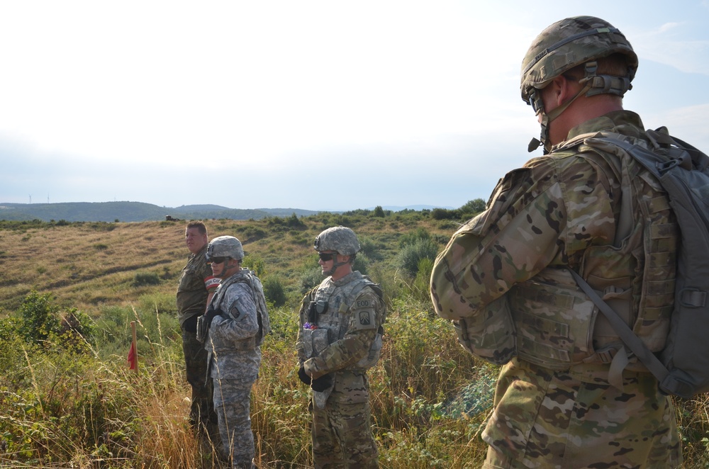 Detecting and removing unexploded ammunition