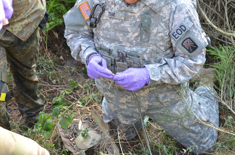 Detecting and removing unexploded ammunition