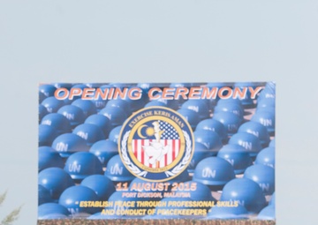 Opening ceremony kicks off Exercise Keris Aman Capstone 2015