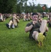 CLR-25 Marines and sailors maintain fitness with 3-mile run, HITT session