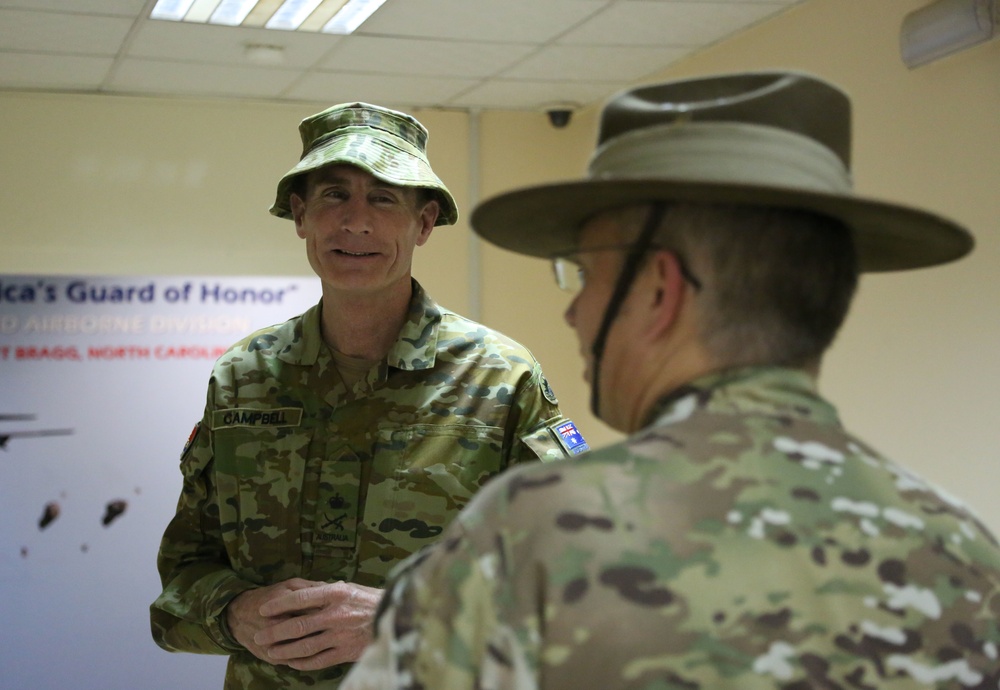 Australian chief of army visits Baghdad