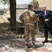 UK secretary of state for defence visits Baghdad