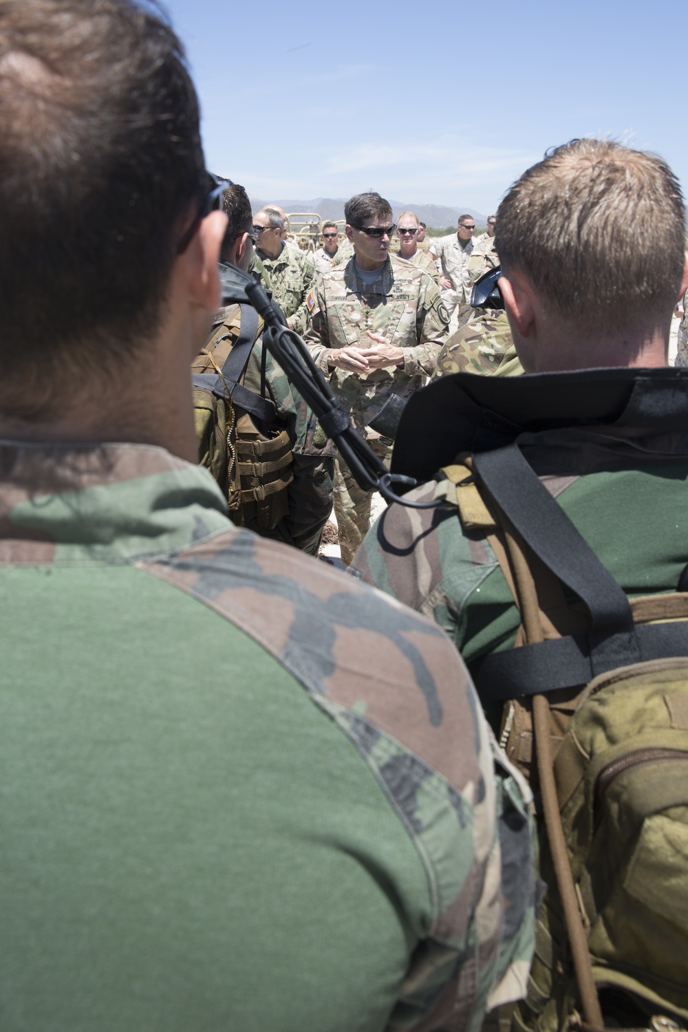 1st Marine Raider Regiment hosts SOCOM Commander for capabilities visit