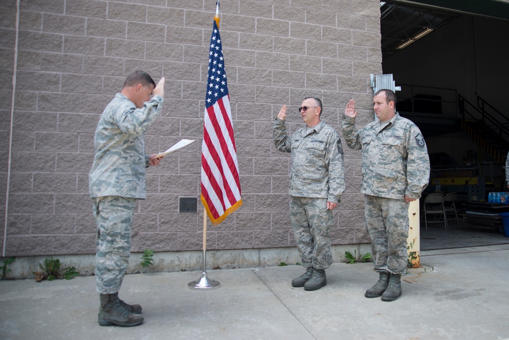 Oath of re-enlistment