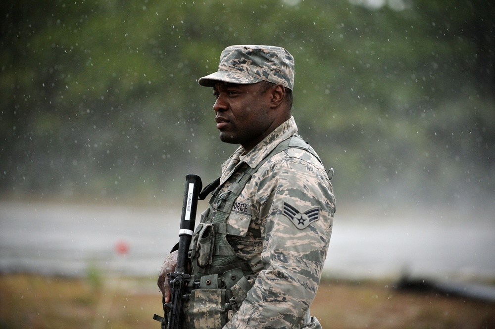 106th Rescue Wing Security Forces on Guard