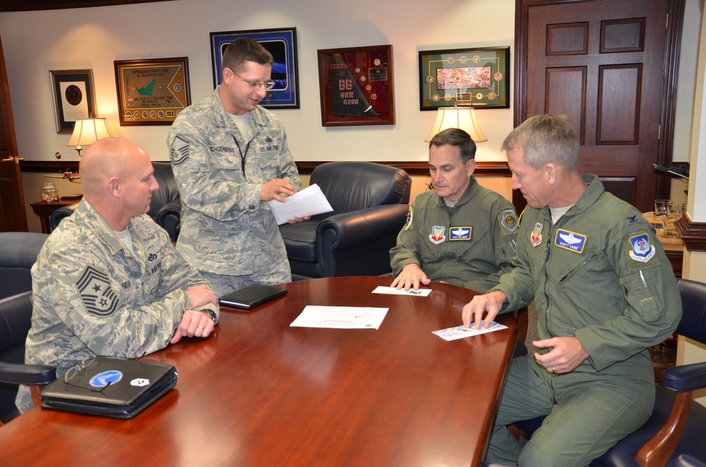 Ninth AF leaders support AFAF