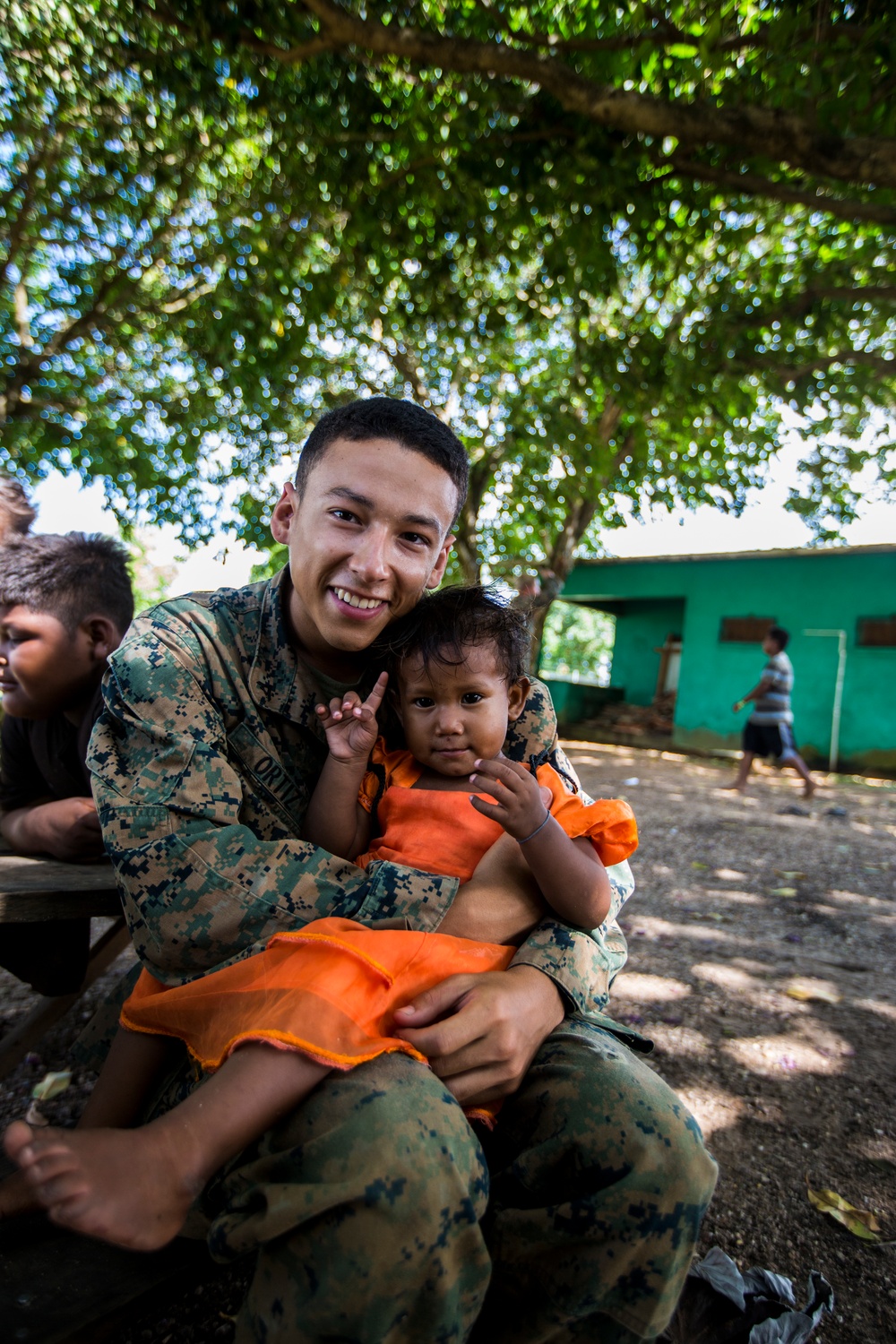 SPMAGTF-SC Marines donate school supplies to Mama Tara's Orphanage