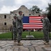 ‘Brave Rifles’ trooper re-enlists at Alamo