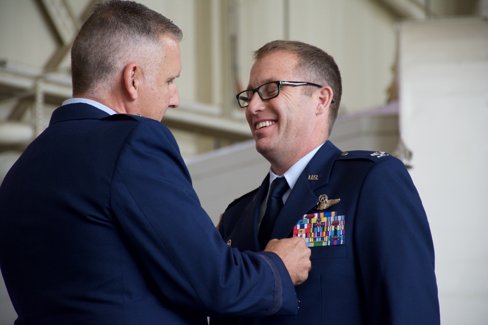 349th Air Mobility Wing change of command