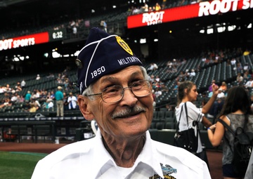 Honored on the mound