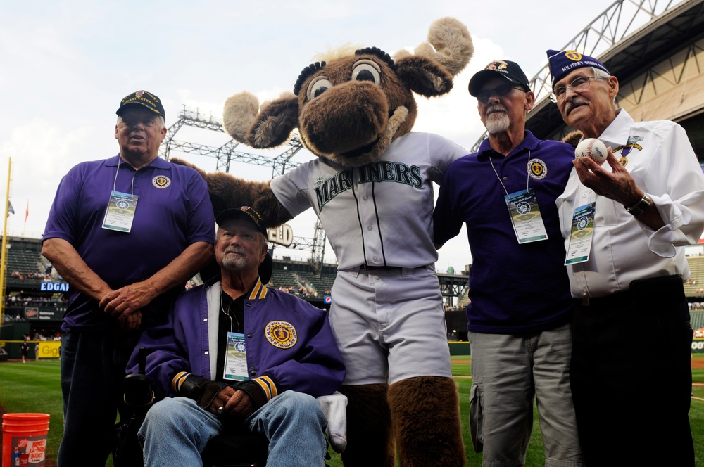 Honored on the mound