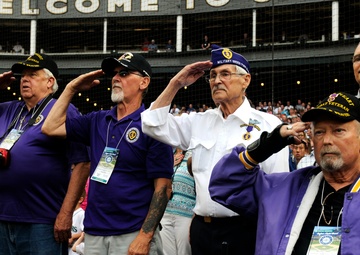 Honored on the mound