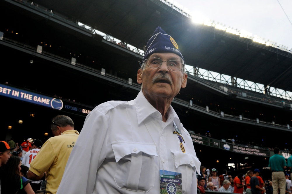 Honored on the mound