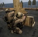 U.S. Marines practice barricade shooting at sea