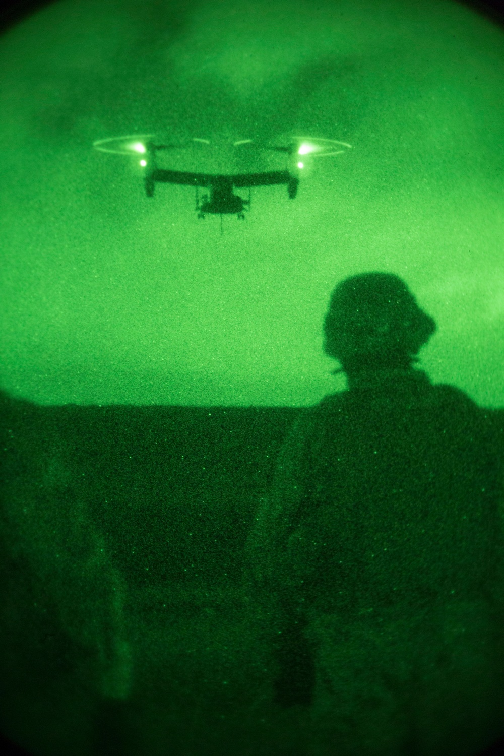 U.S. Marines from CLB-4 and VMM-262 conduct HST