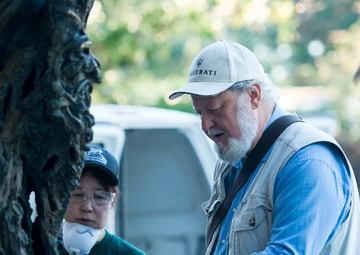 Greg Wyatt’s 'Price of Freedom' sculpture undergoes annual maintenance at Arlington National Cemetery