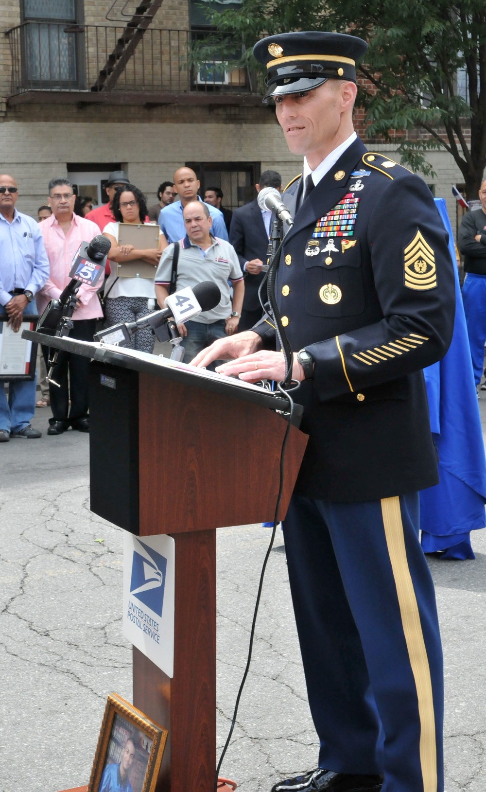 Post office dedication
