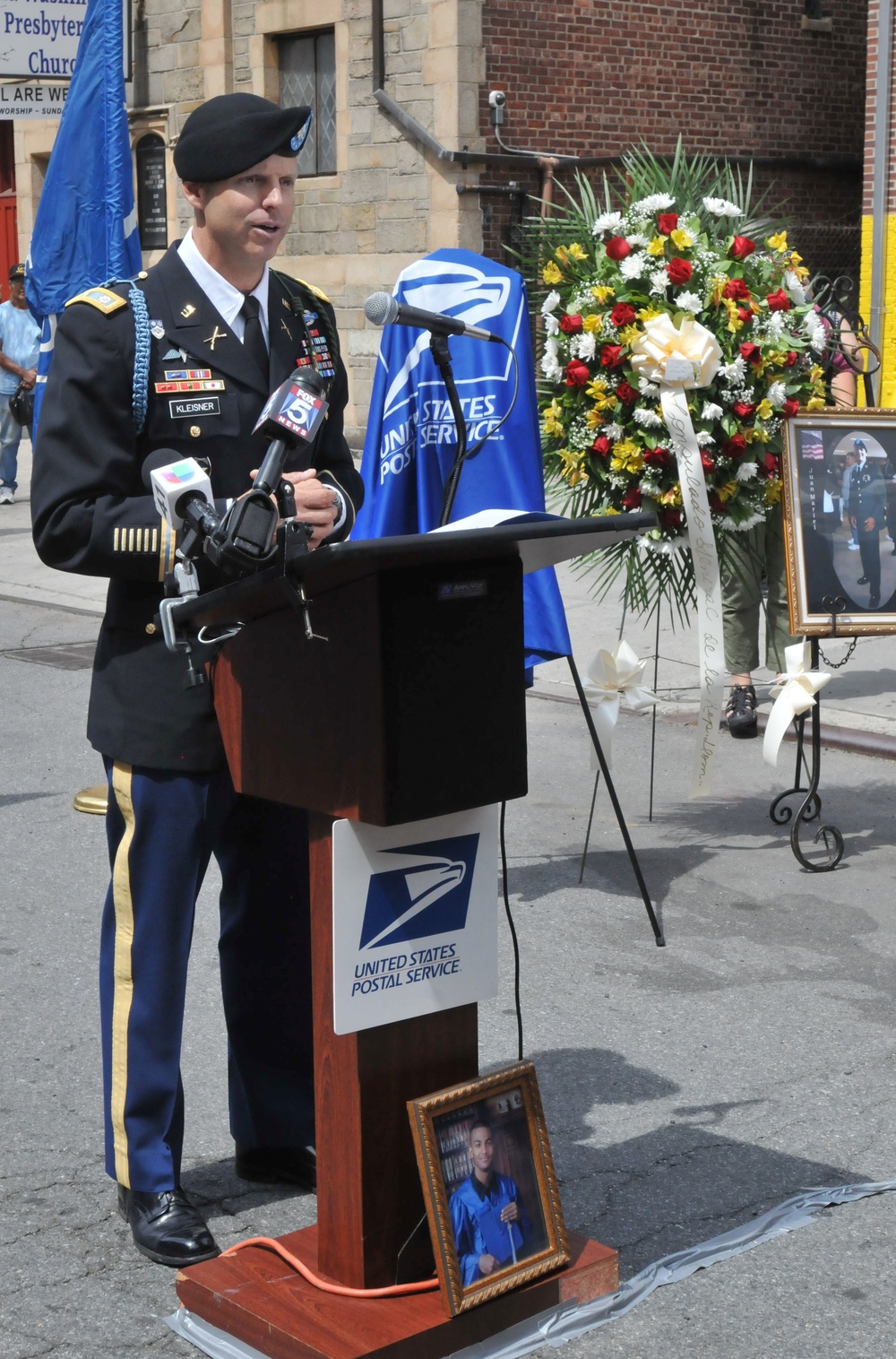 Post office dedication