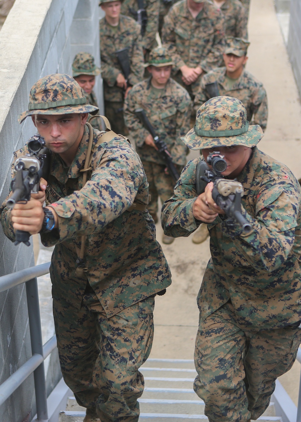 Every Marine an infantryman: Support Co., 2nd CEB, learns basics of urban assaults