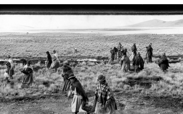 Men and women farming - Bolivia