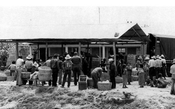 Roadside marketplace in Guatemala