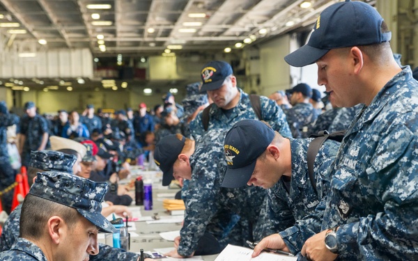 USS George Washington activity