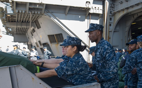 USS George Washington activity