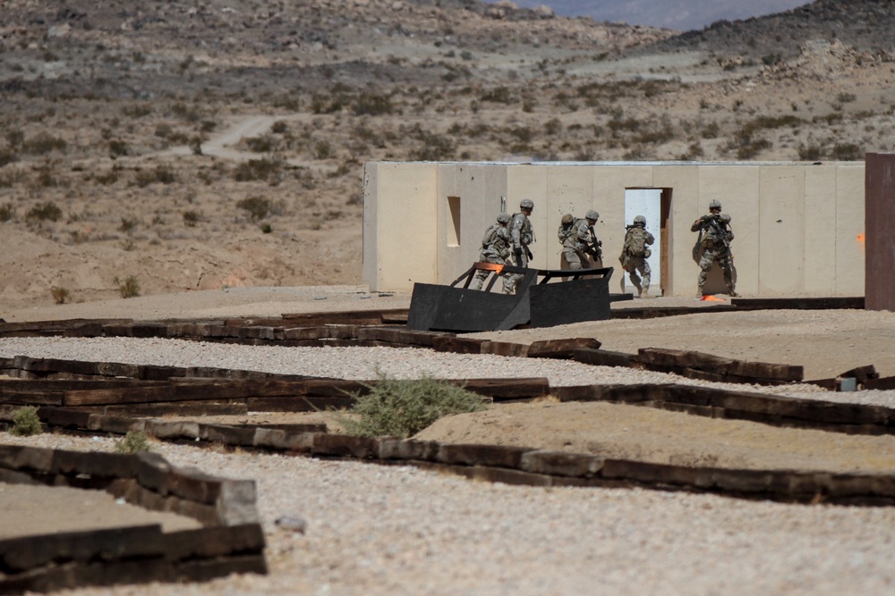 Red Falcons sharpen warfighter skills at the National Training Center