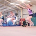 K-Bay Gymnastics train for Kick-Off Meet
