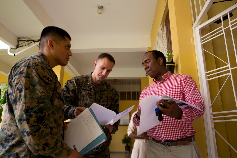 4th CAG Marines supporting Continuing Promise