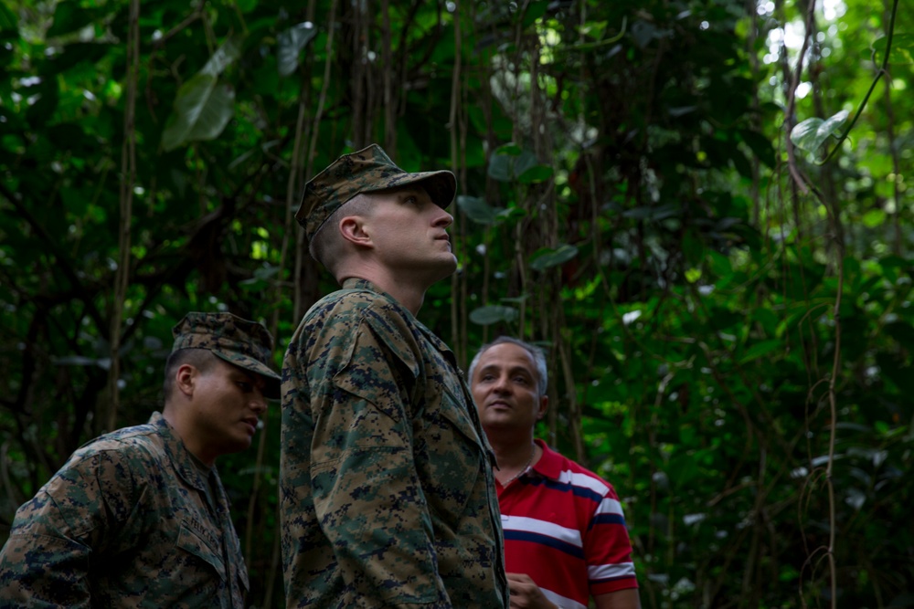 4th CAG Marines supporting Continuing Promise