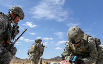 Red Falcons sharpen warfighter skills at the National Training Center