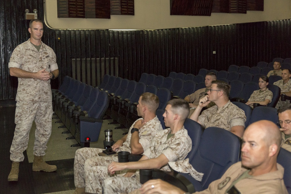 Marine Corps University briefs new changes to Marines