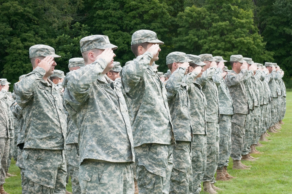 86th IBCT (MTN) change of command ceremony