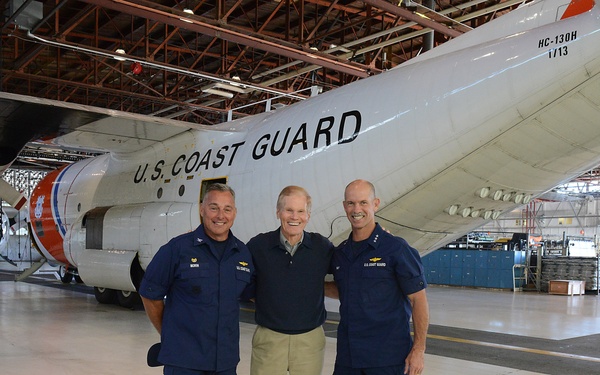 VIPs visit Coast Guard Base Kodiak, Alaska