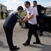 Japan Chief Cabinet Secretary visits Okinawa land return sites