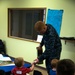 Sailors volunteer at parenting event