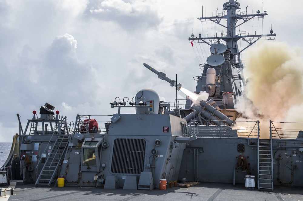 Live-fire drill aboard USS Fitzgerald