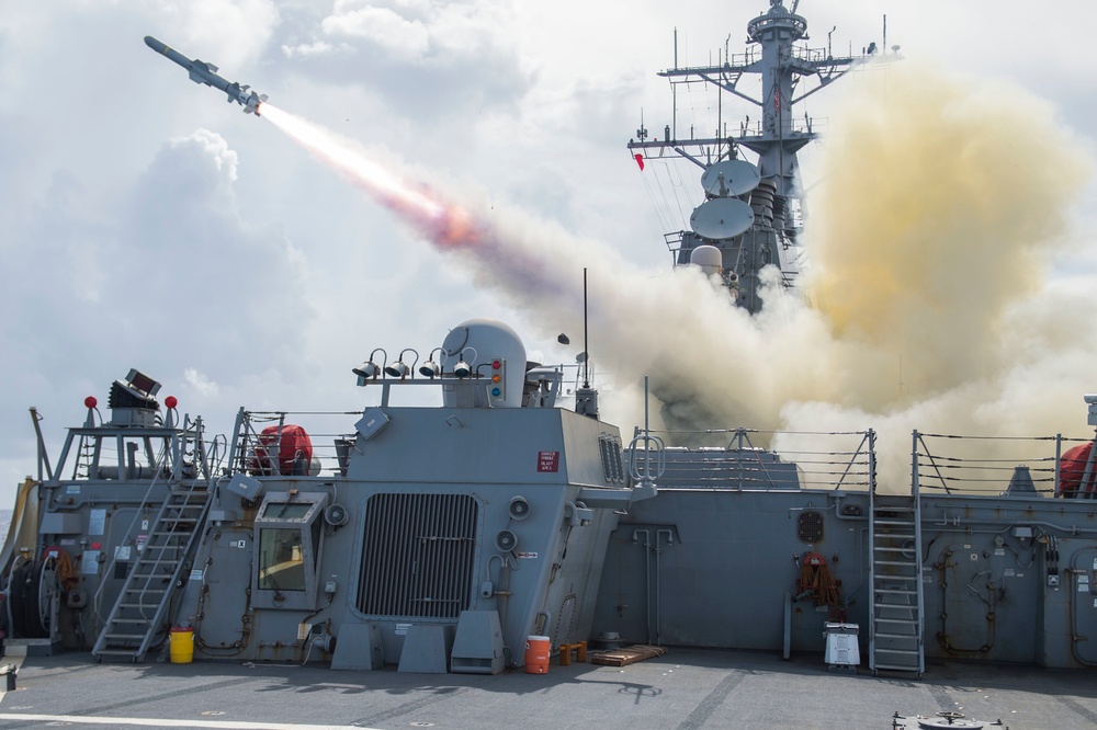 Live-fire drill aboard USS Fitzgerald