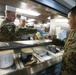 U.S. Marines and Sailors enjoy an ice cream social
