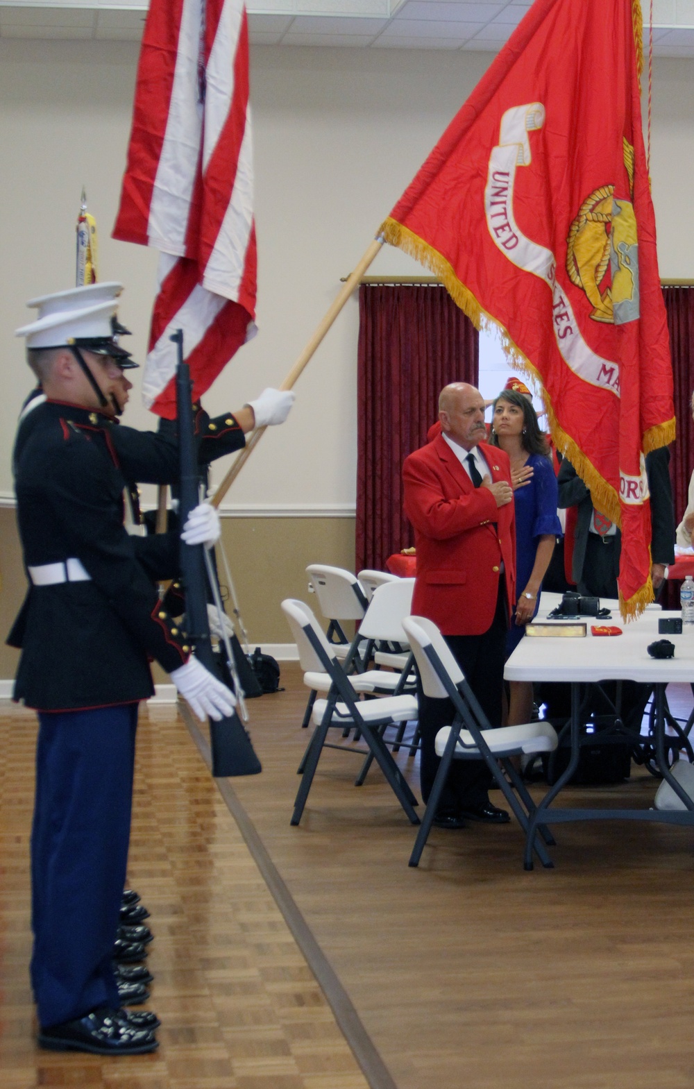 Giving heart earns title of Honorary Marine