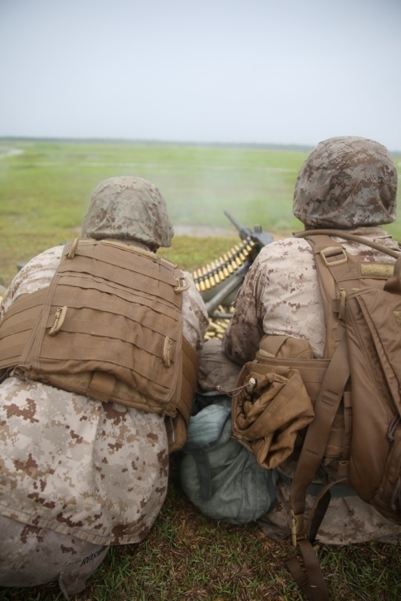 CLB-22 Marines Become Proficient in Machine Gun Capabilities