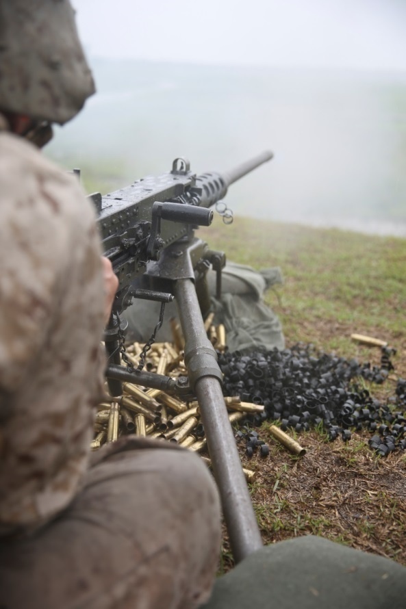 CLB-22 Marines Become Proficient in Machine Gun Capabilities