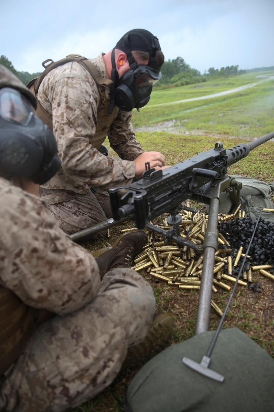 CLB-22 Marines Become Proficient in Machine Gun Capabilities