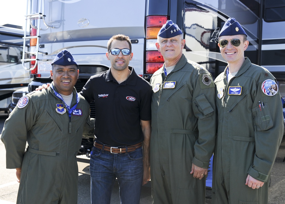 Meet and greet with Aric Almirola No. 43