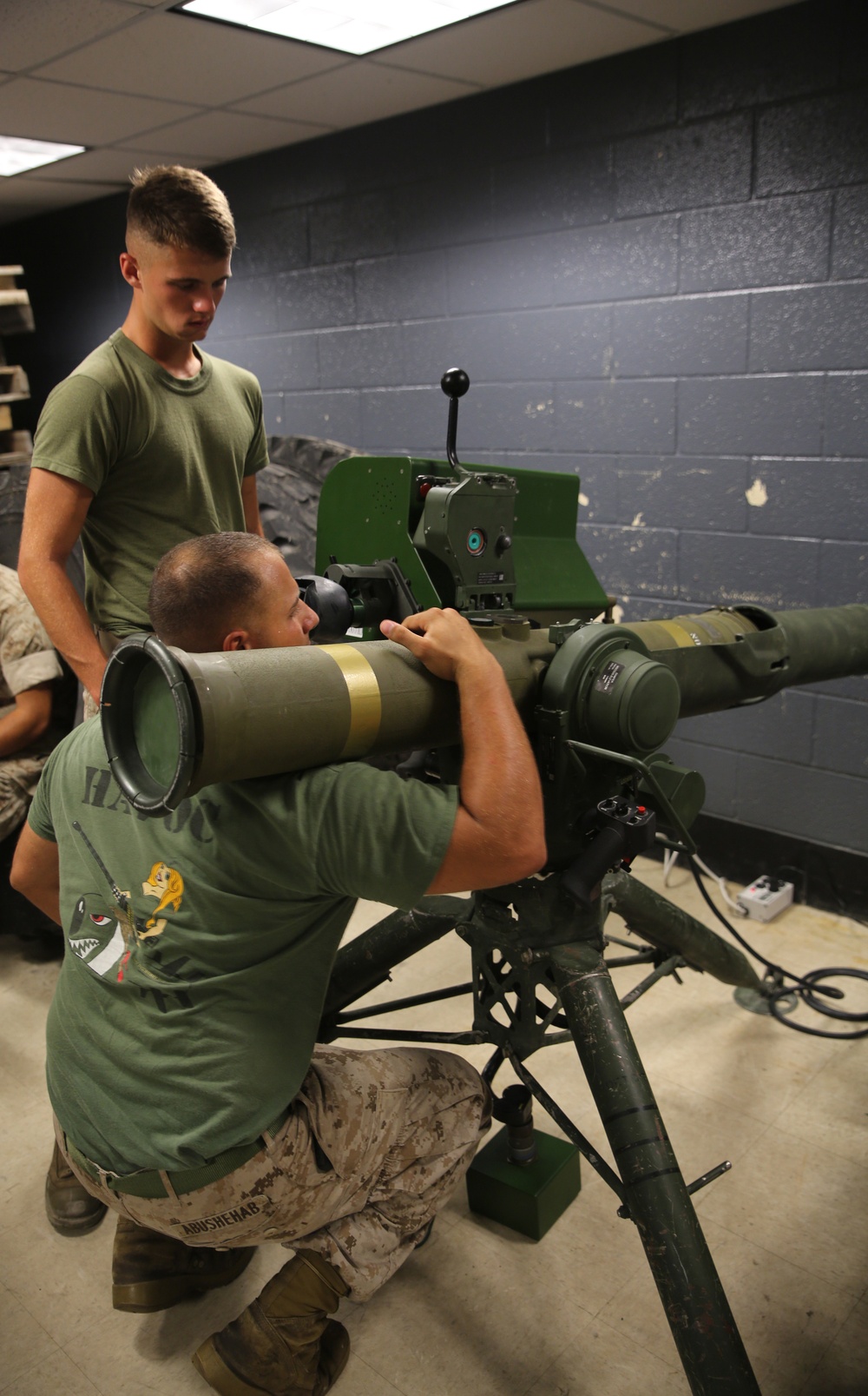 2/2 Weapons Co. Marines lock on targets