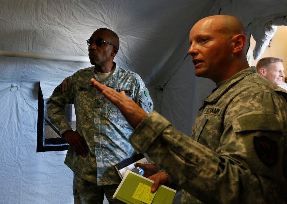 District of Columbia National Guard visits JTF-CS