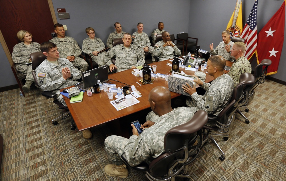 District of Columbia National Guard visits JTF-CS