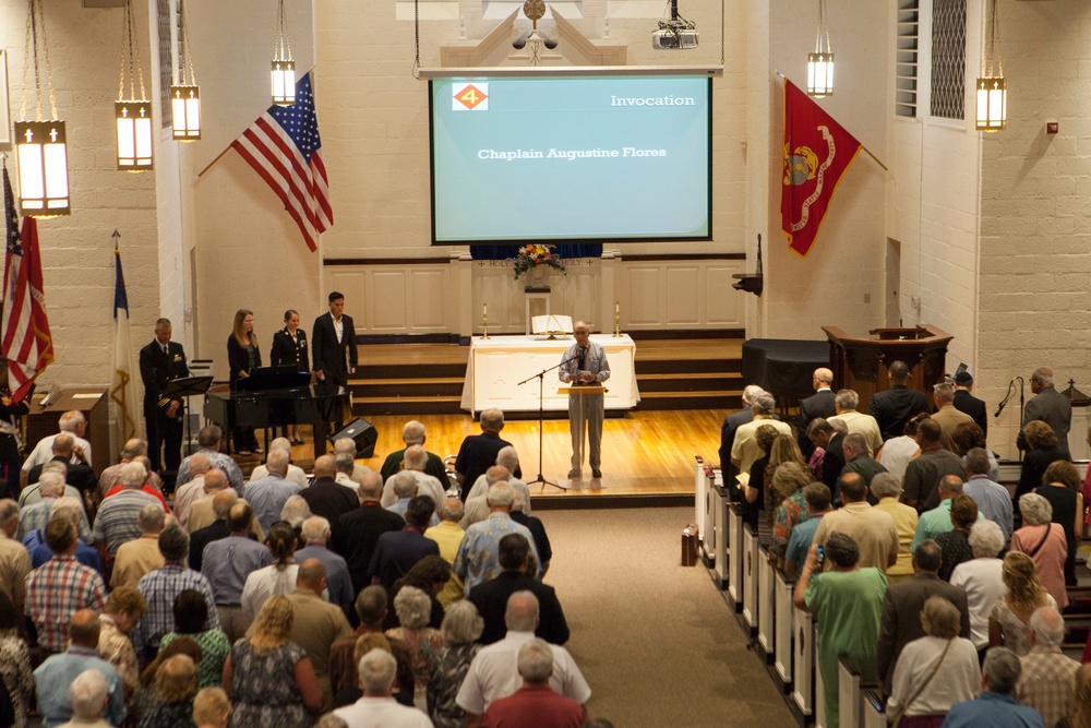 4th Marine Division Final Muster Memorial Service