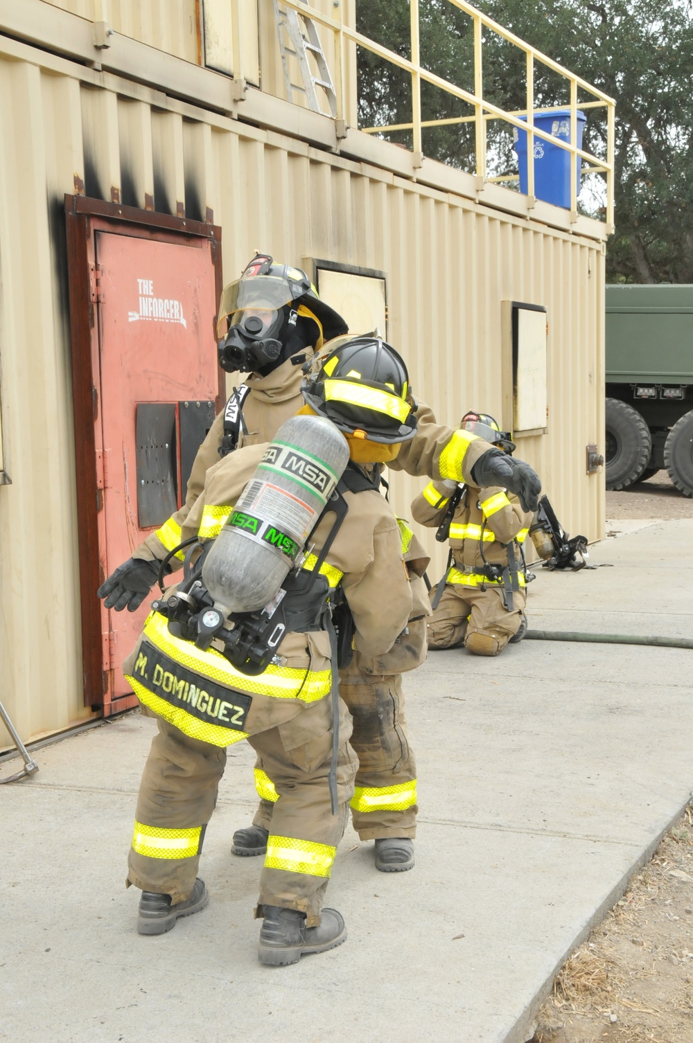 Army Reserve firefighters receive top-notch training from Fort Hunter Liggett Fire Department